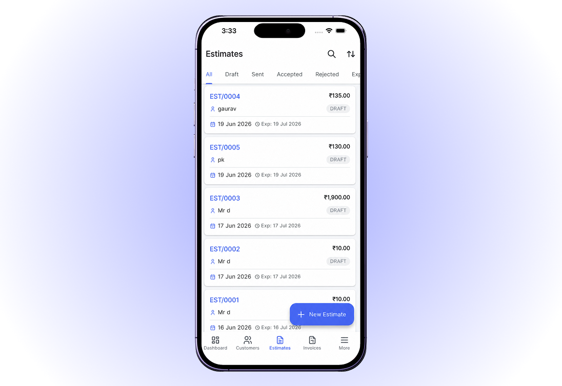 The same data Ios