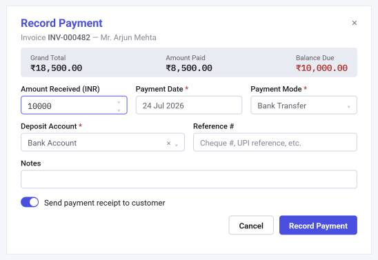 record-payment-form